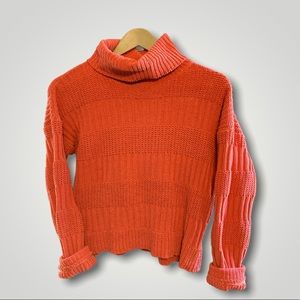 Orange sweater